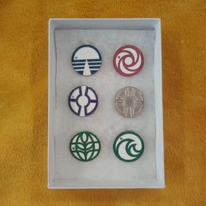 ‼️ COMPLETE SET ‼️ Epcot Center Logos Pin Set